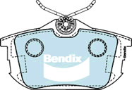 Brake Pad Set, disc brake (DB1382 GCT)