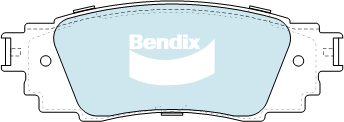 Brake Pad Set, disc brake (DB2469 4WD)