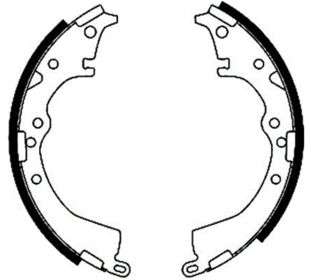 Brake Shoe Set (BS5290)