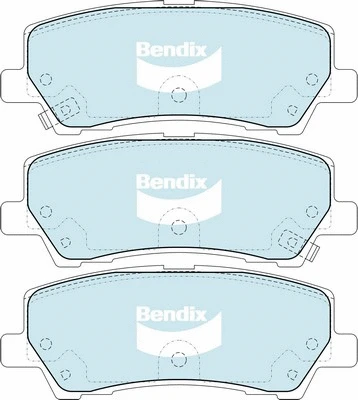 Brake Pad Set, disc brake (DB2412 GCT)