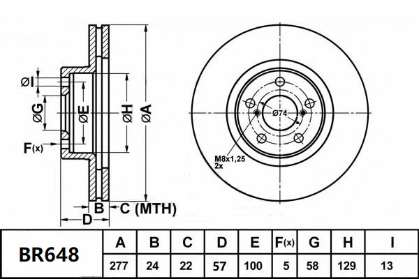 Brake Disc (BR648 ULT)