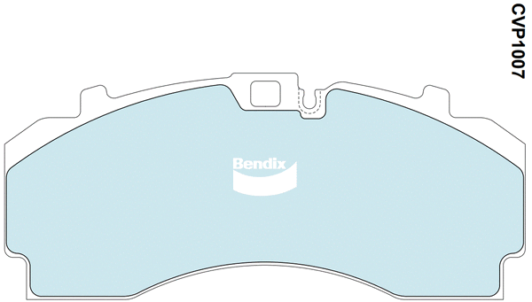 Brake Pad Set, disc brake (CVP1007 PT)