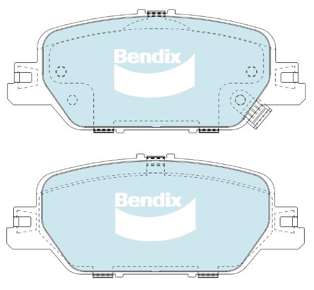 Brake Pad Set, disc brake (DB2450 GCT)
