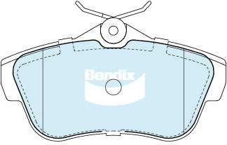 Brake Pad Set, disc brake (DB2327 HD)