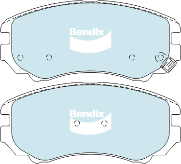 Brake Pad Set, disc brake (DB1504 GCT)