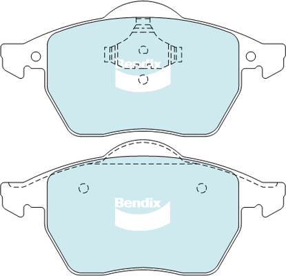 Brake Pad Set, disc brake (DB1401 GCT)