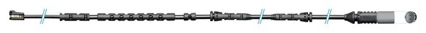 Sensor, brake pad wear