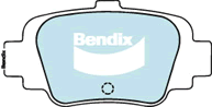 Brake Pad Set, disc brake (DB1309 GCT)