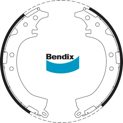Brake Shoe Set (BS1747)