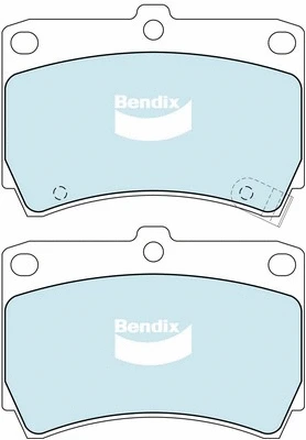 Brake Pad Set, disc brake (DB1158 GCT)
