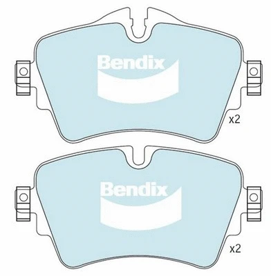 Brake Pad Set, disc brake (DB2493 EURO+)