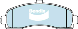 Brake Pad Set, disc brake (DB1307 GCT)