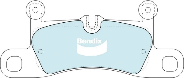 Brake Pad Set, disc brake (DB2229 HD)