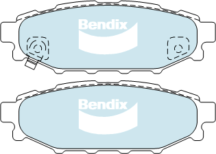 Brake Pad Set, disc brake (DB1803 GCT)