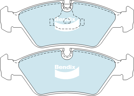 Brake Pad Set, disc brake (DB256 GCT)