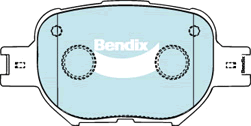 Brake Pad Set, disc brake (DB1431 GCT)