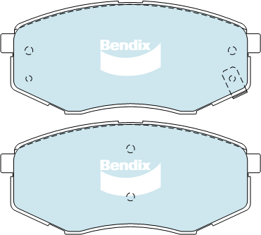 Brake Pad Set, disc brake (DB2072 GCT)