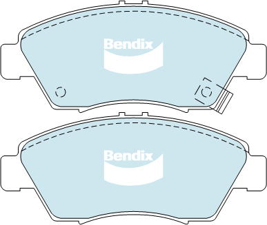 Brake Pad Set, disc brake (DB1286 GCT)