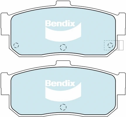 Brake Pad Set, disc brake (DB1247 GCT)