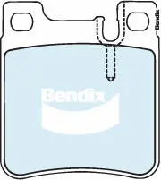 Brake Pad Set, disc brake (DB1241 EURO+)