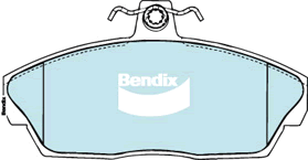 Brake Pad Set, disc brake (DB1360 4WD)