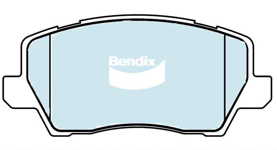 Brake Pad Set, disc brake (DB2642 GCT)