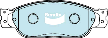 Brake Pad Set, disc brake (DB1505 GCT)