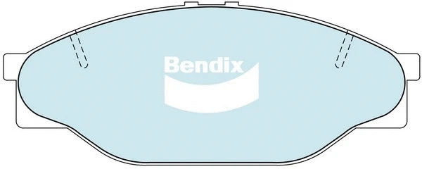 Brake Pad Set, disc brake (DB1205 4WD)