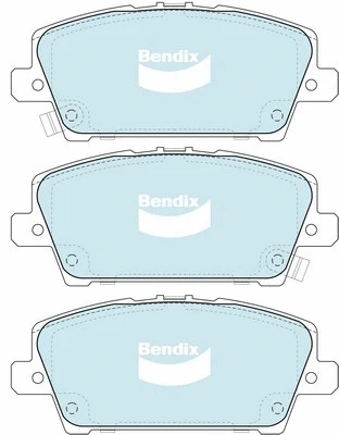 Brake Pad Set, disc brake (DB2047 GCT)