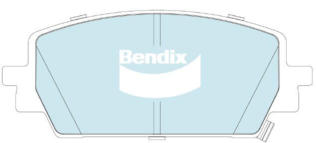 Brake Pad Set, disc brake (DB2641 4WD)