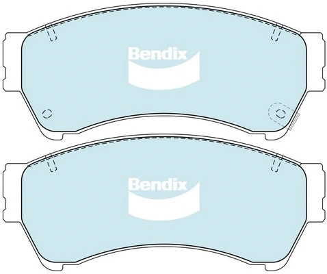 Brake Pad Set, disc brake (DB1942 HD)
