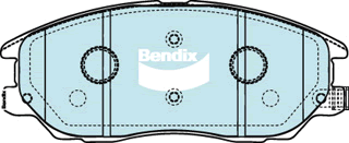Brake Pad Set, disc brake (DB1684 4WD)