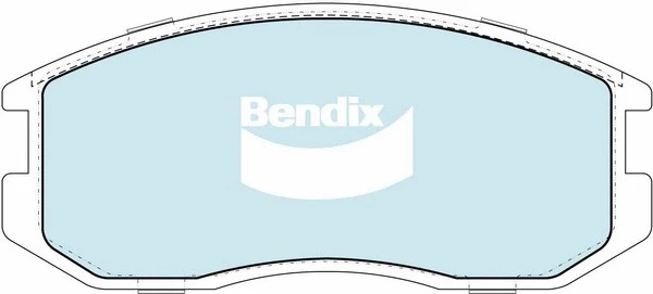 Brake Pad Set, disc brake (DB1201 GCT)