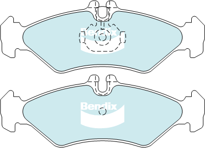 Brake Pad Set, disc brake (DB1978 HD)