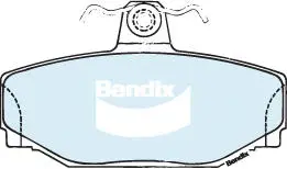 Brake Pad Set, disc brake (DB1171 EURO+)