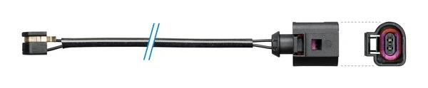 Sensor, brake pad wear (BWS1123)