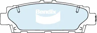 Brake Pad Set, disc brake (DB1234 GCT)