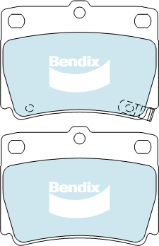 Brake Pad Set, disc brake (DB1390 4WD)