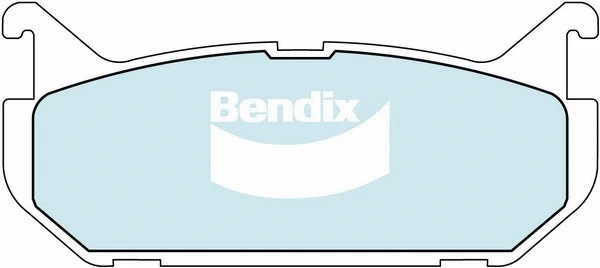 Brake Pad Set, disc brake (DB1254 GCT)