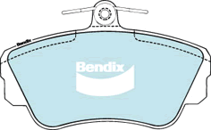 Brake Pad Set, disc brake (DB1288 GCT)