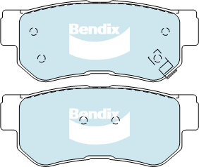 Brake Pad Set, disc brake (DB1451 4WD)
