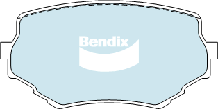 Brake Pad Set, disc brake (DB1312 4WD)
