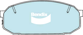 Brake Pad Set, disc brake (DB1287 GCT)