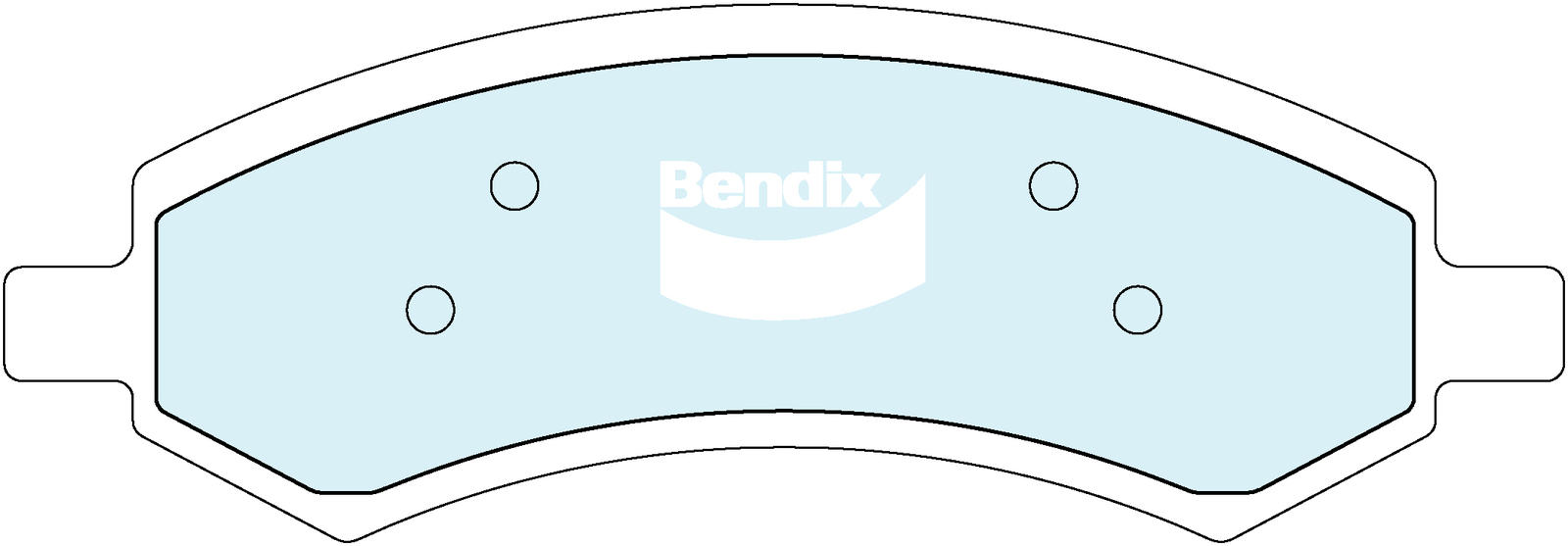 Brake Pad Set, disc brake (DB2148 HD)