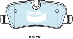 Brake Pad Set, disc brake (DB1781 4WD)