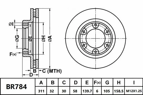 Brake Disc (BR784 ULT)