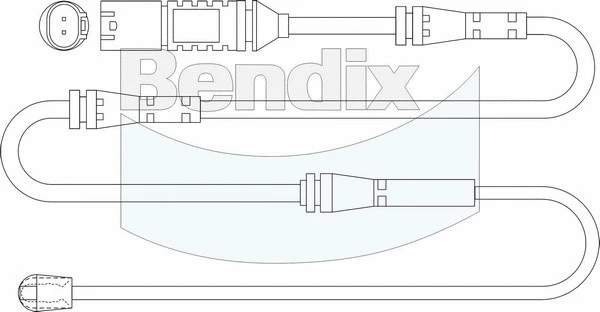 Sensor, brake pad wear (BWS1156)
