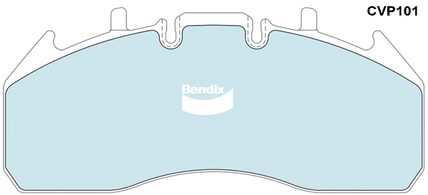 Brake Pad Set, disc brake (CVP101 PTHD)