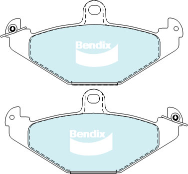 Brake Pad Set, disc brake (DB2028 HD)