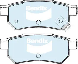 Brake Pad Set, disc brake (DB1195 GCT)